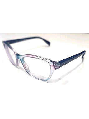 Ray Ban Jr RB1591 3807 Girls Kids Clear Blue Pink Eyeglasses 48-16 130